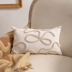 Coussins beiges abstraits