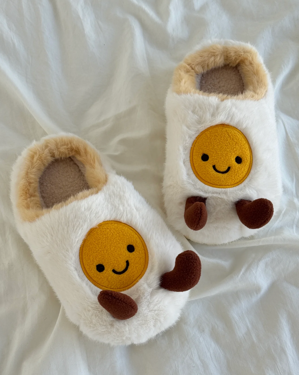 Pantoufles oeufs