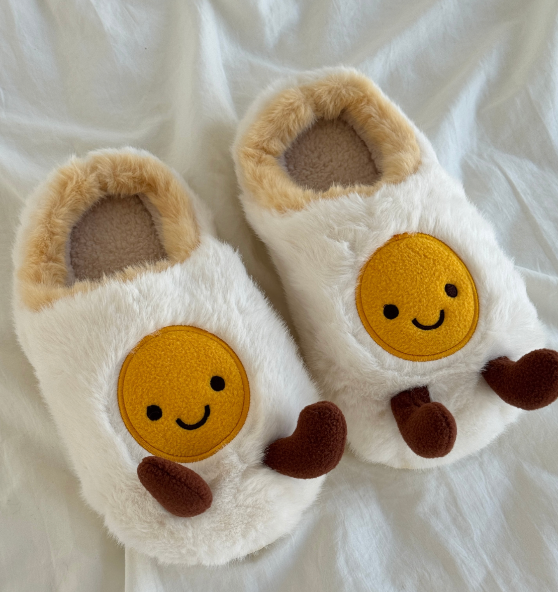 Pantoufles oeufs