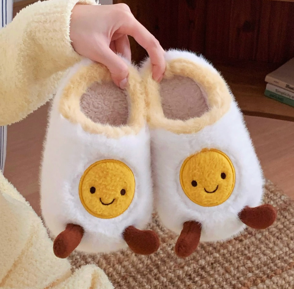 Pantoufles oeufs
