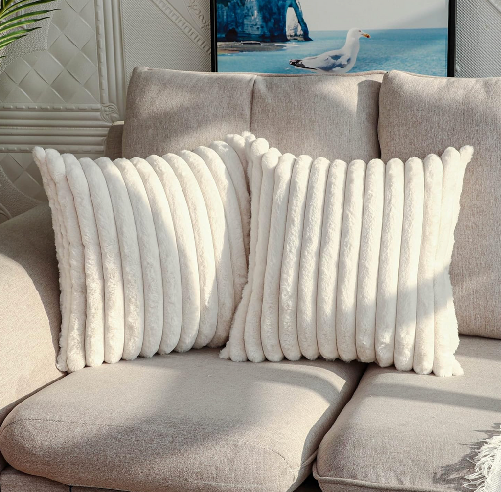 Fourre de Coussin Gaufrette – Moelleux structuré