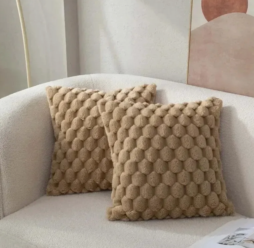 Fourre de Coussin Miel Texturé – Doudou design