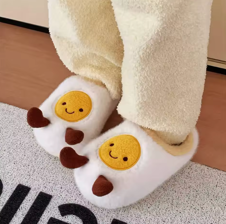 Pantoufles oeufs