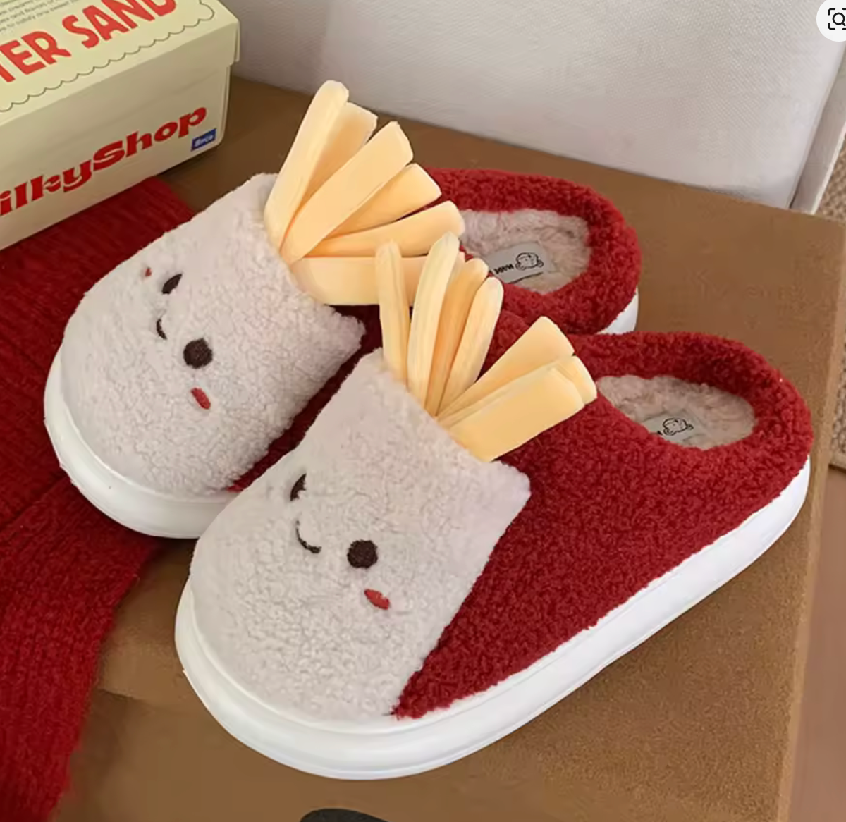 Pantoufles Frittes