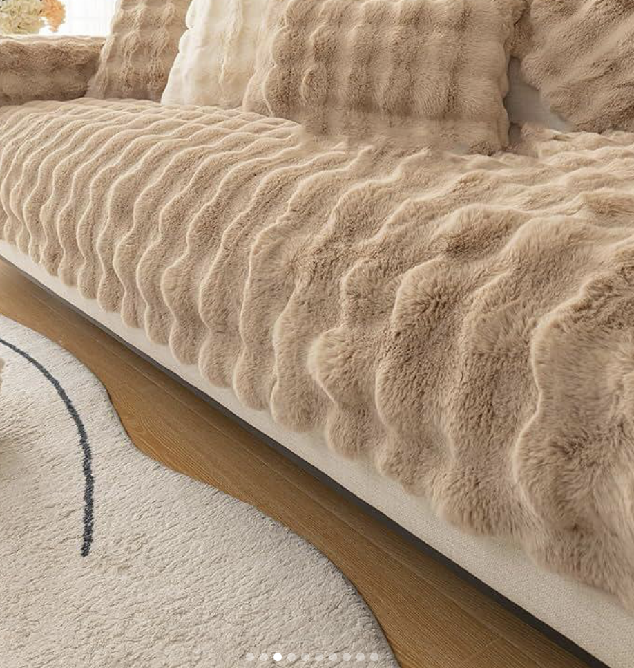 Coussin Mousseux Effet Peluche – Câlin visuel assuré