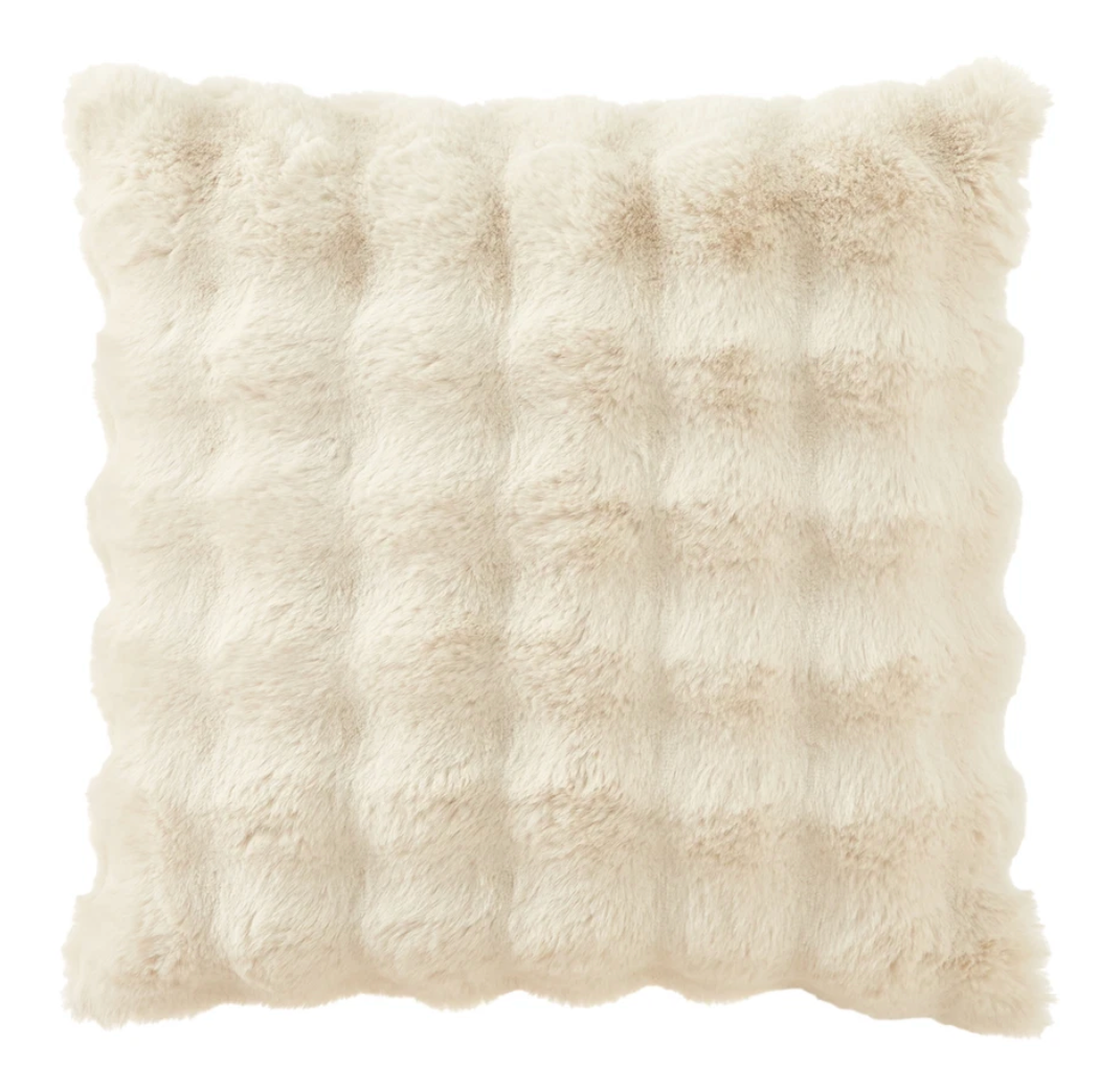 Coussin Mousseux Effet Peluche – Câlin visuel assuré