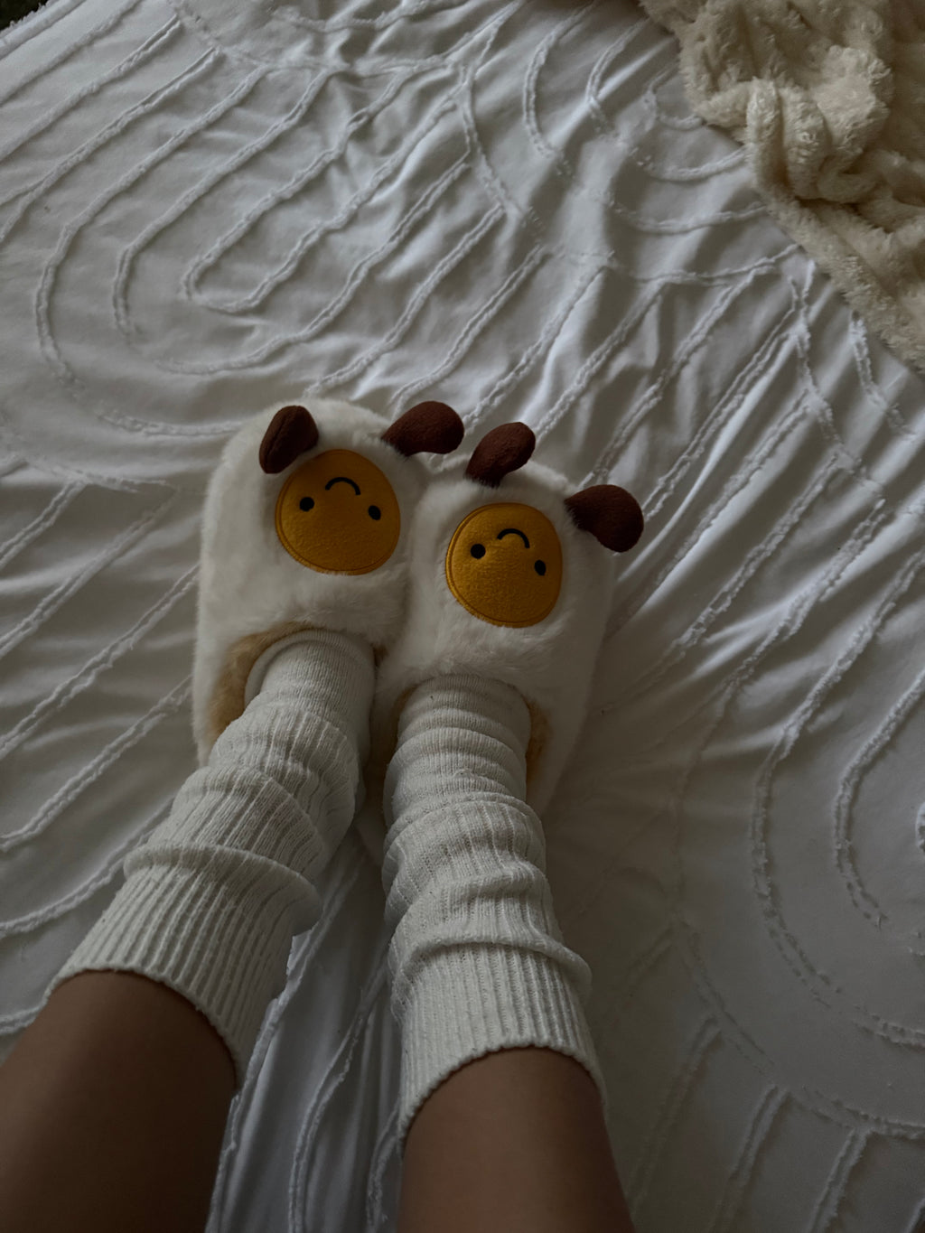 Pantoufles Œufs Sunny – Pour des matins ensoleillés