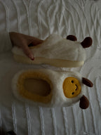 Pantoufles Œufs Sunny – Pour des matins ensoleillés