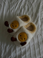 Pantoufles Œufs Sunny – Pour des matins ensoleillés