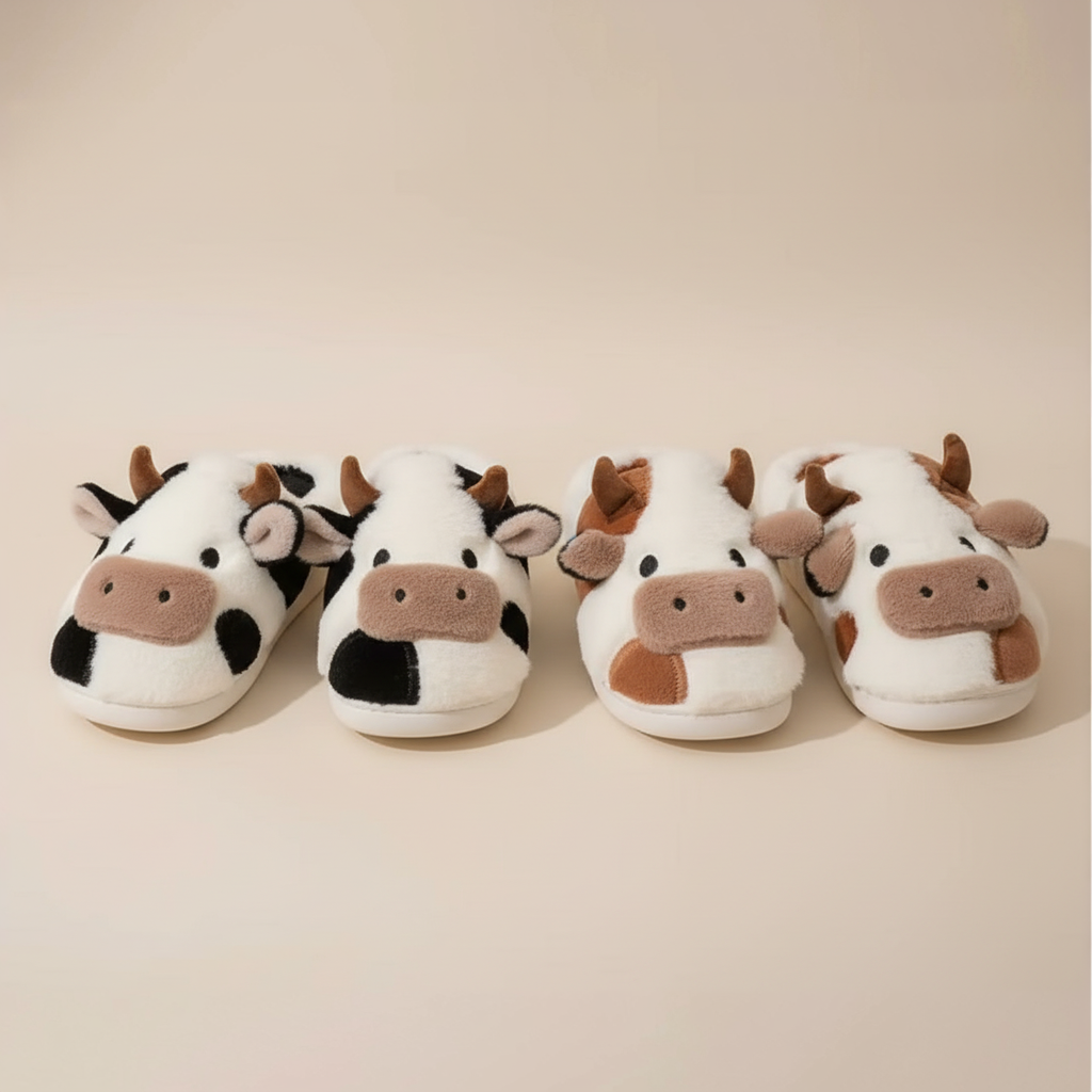 Pantoufles vaches