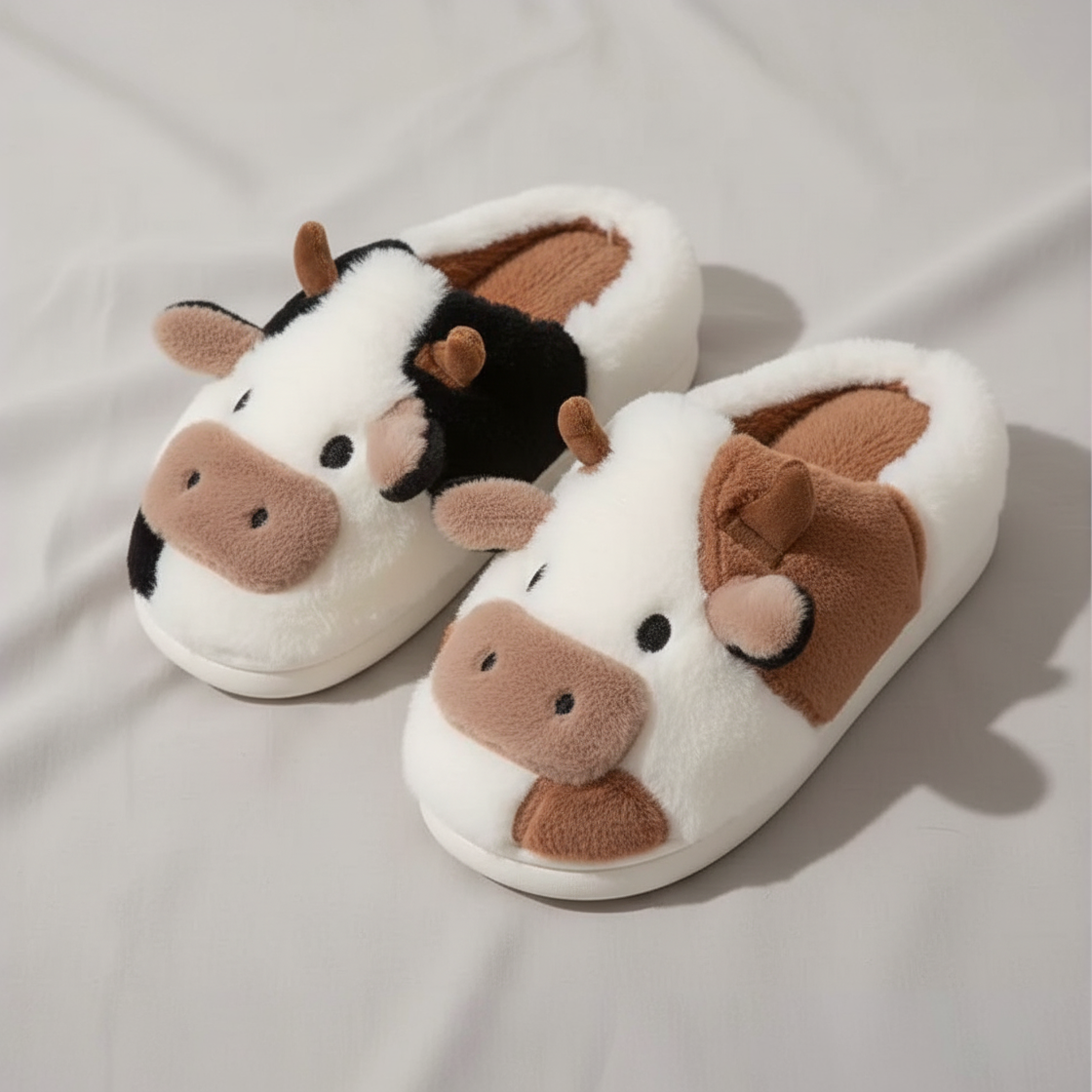 Pantoufles vaches