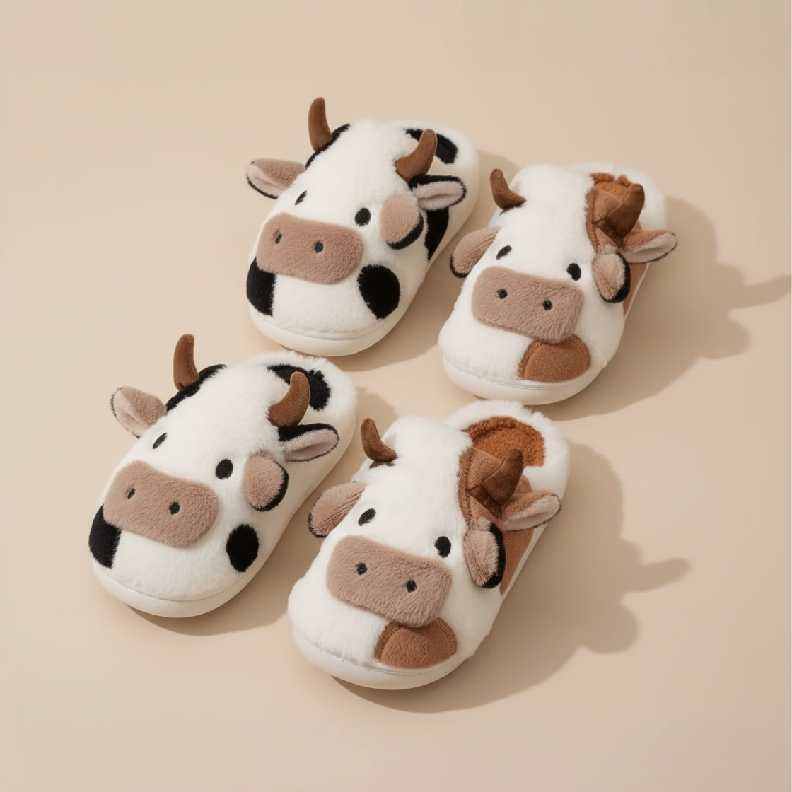 Pantoufles vaches